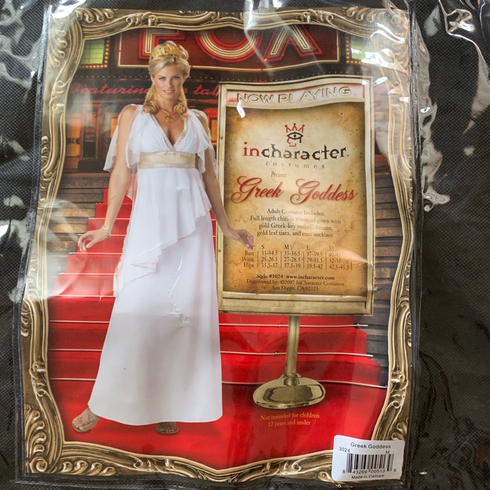 Greek Goddess Halloween Costume